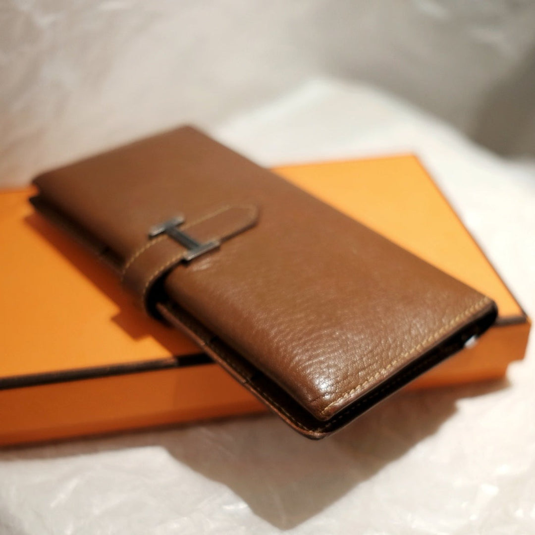 Hermes vintage long wallet