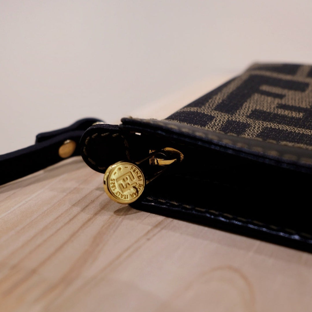 Fendi pouch +chain