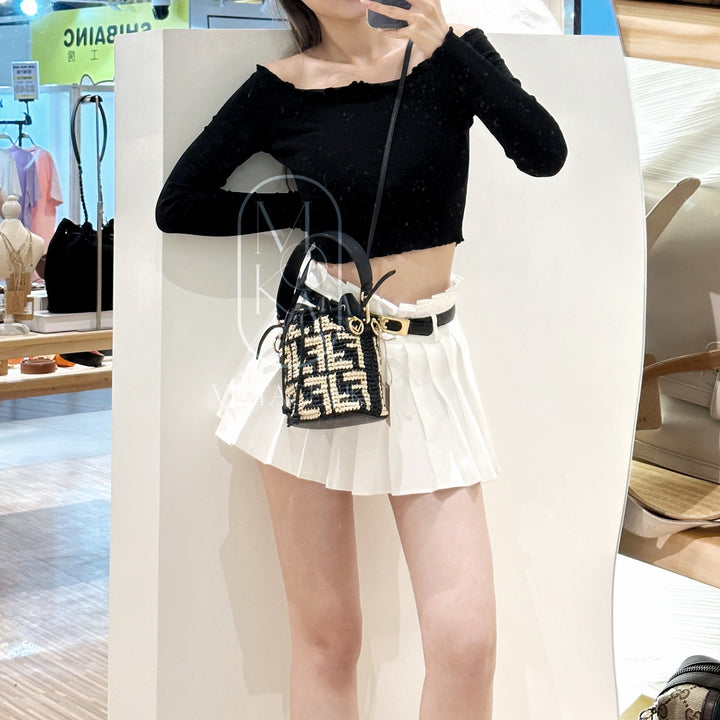 Fendi mon tresor mini bucket bag