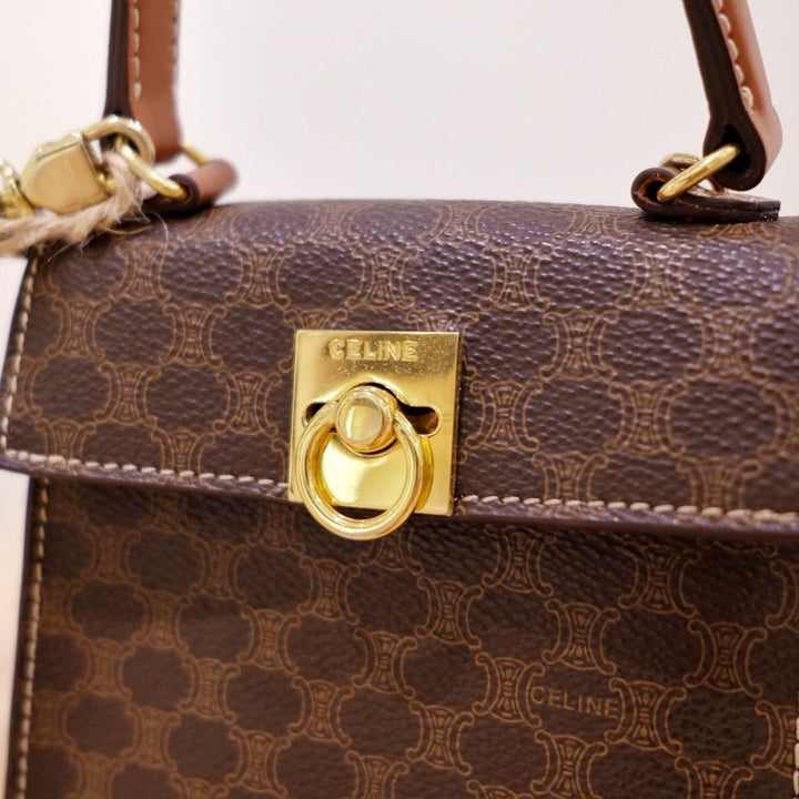 Celine Macadam Pattern 2way Mini Kelly