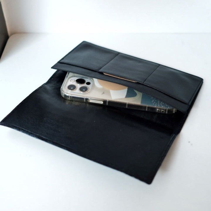 Celine crocodile pattern long wallet