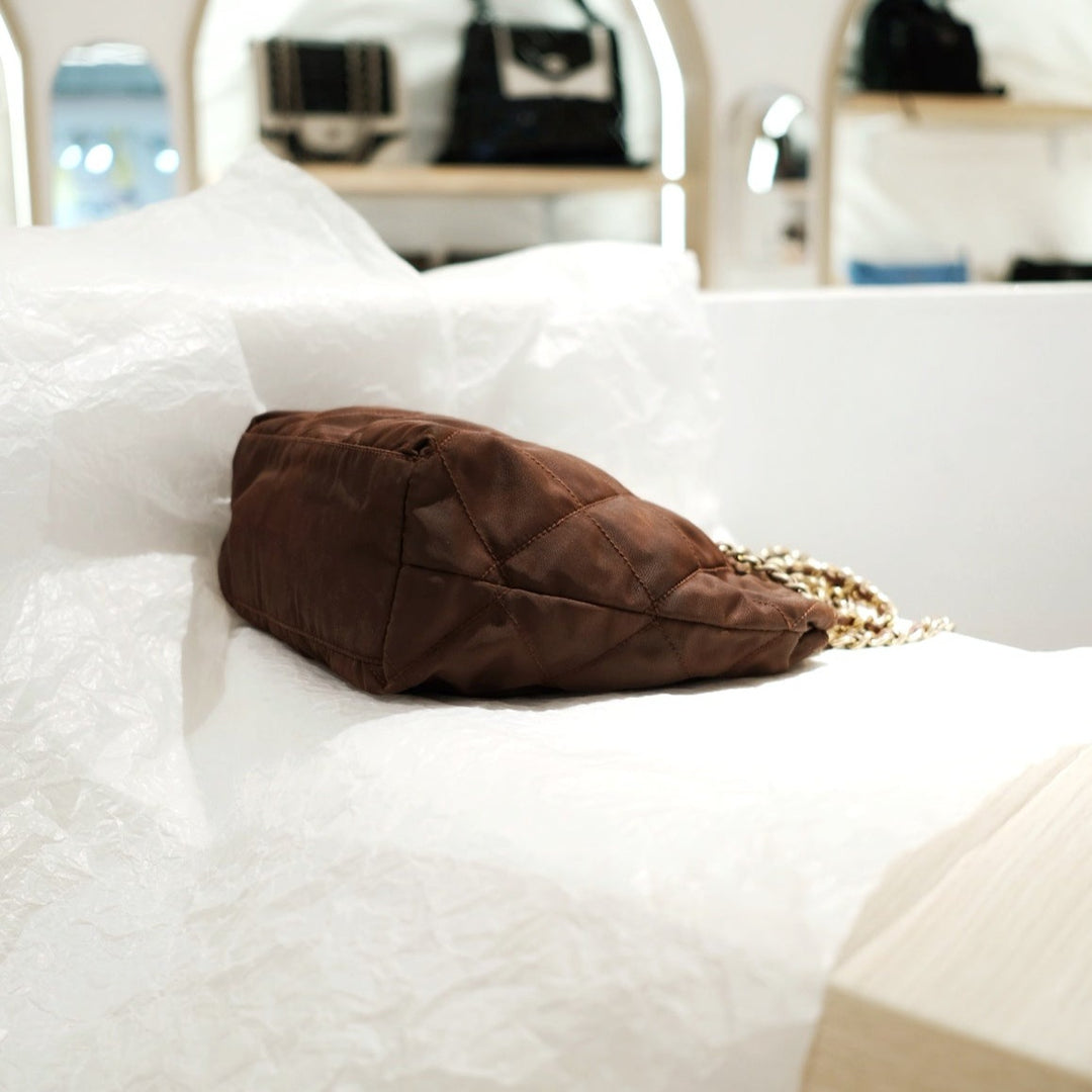 Prada vintage nylon chain bag