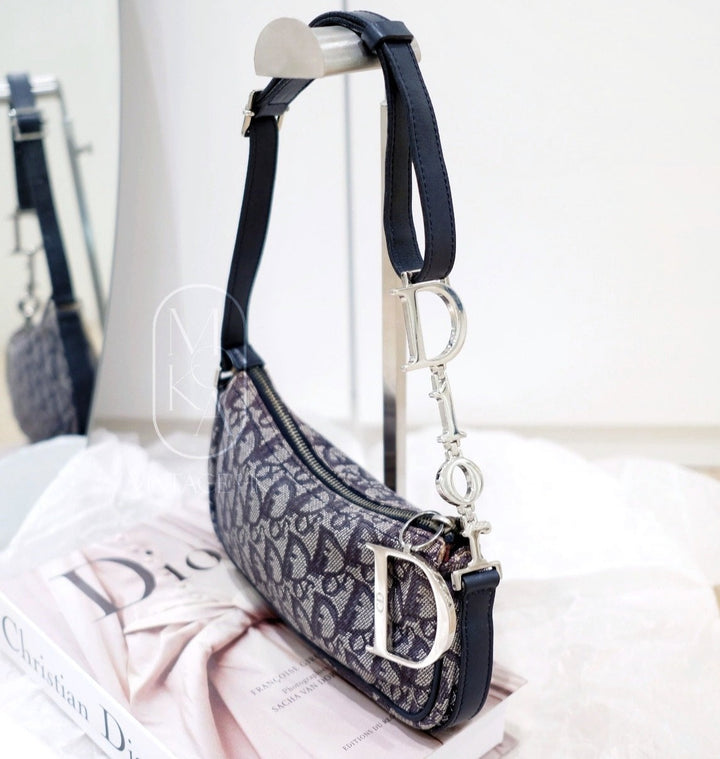 Dior vintage trotter shoulder bag
