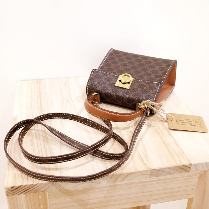 Celine Macadam Pattern 2way Mini Kelly