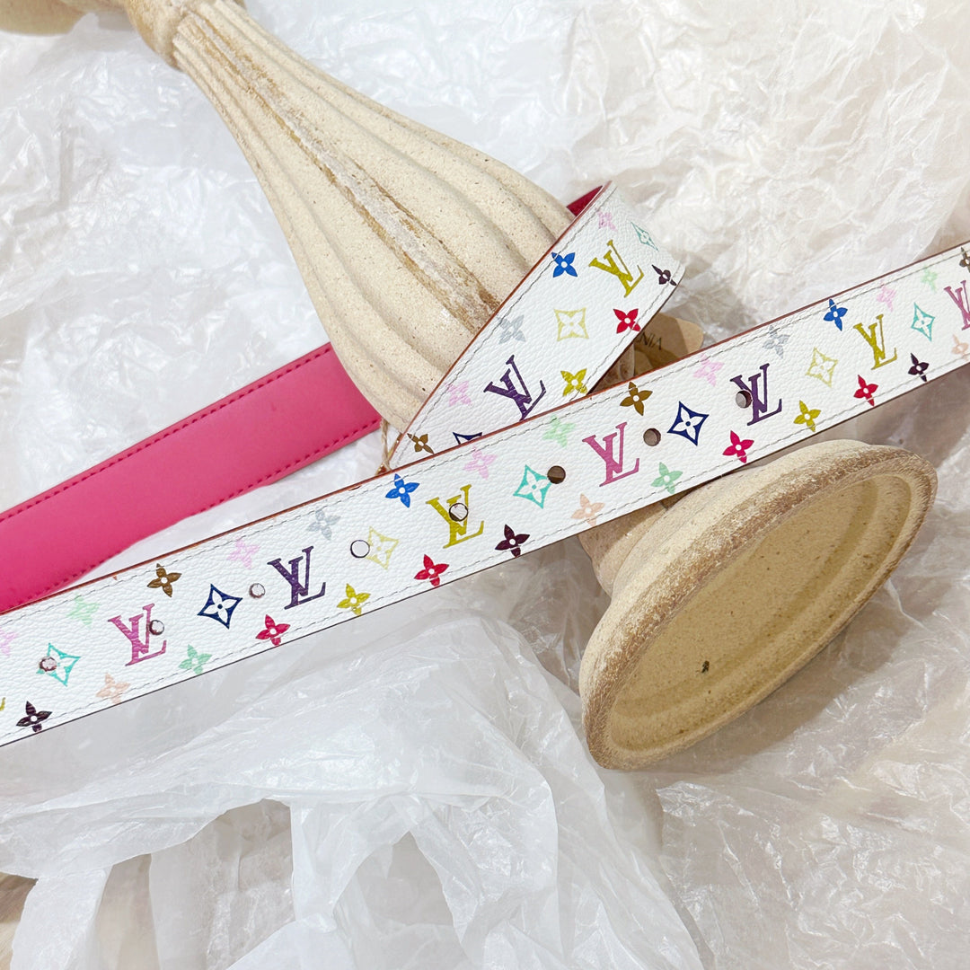 Lv Crossover Takashi Murakami Belt