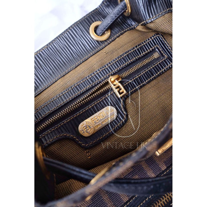 Fendi vintage zucca backpack
