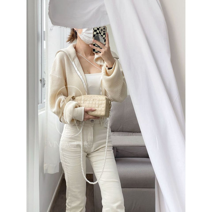 Chanel vintage sheepskin mini bag