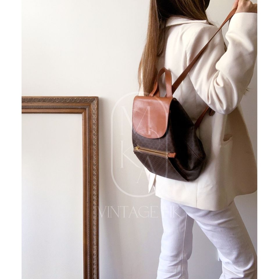 Celine vintage monogram backpack