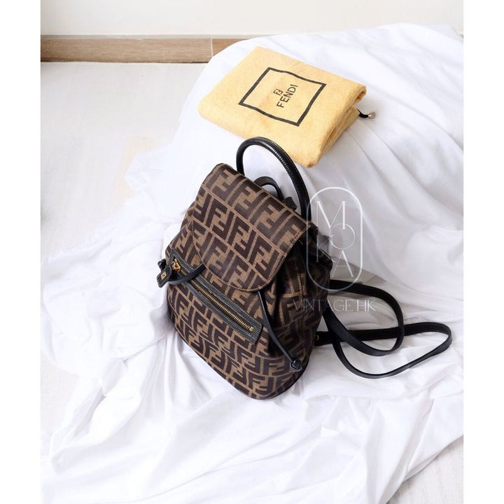 Fendi vintage zucca backpack