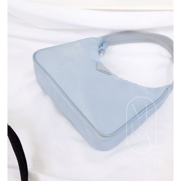 Prada nylon hobo bag