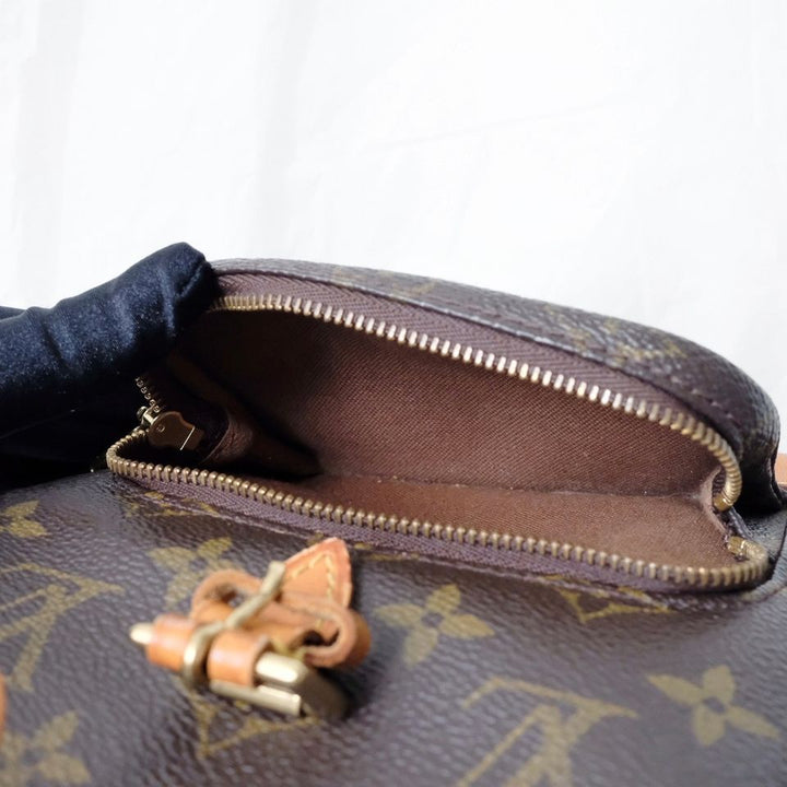 Louis Vuitton montsouris vintage leather backpack