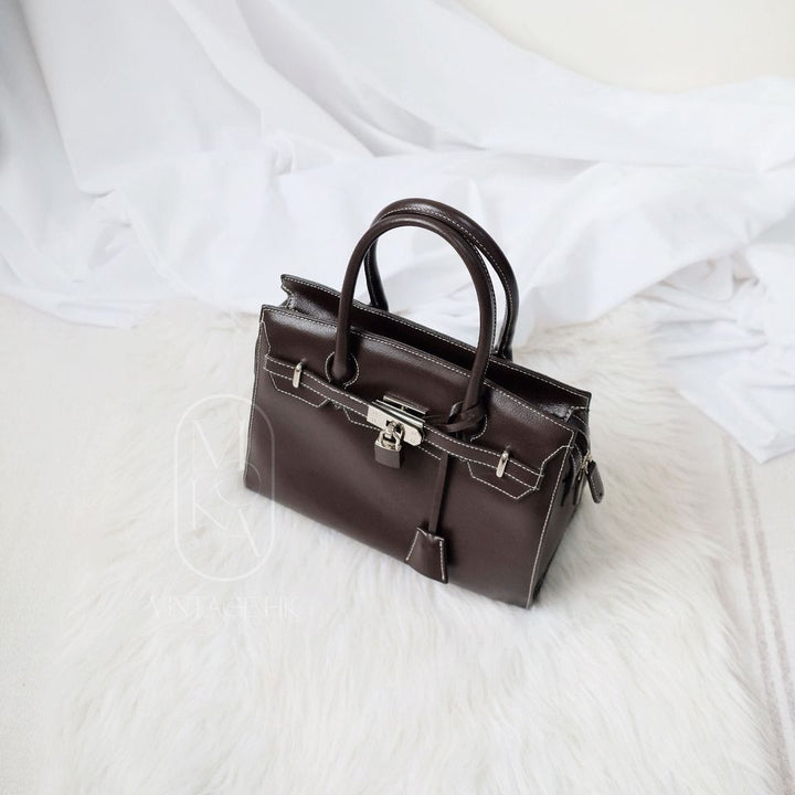 Hamano cowhide kelly handbag
