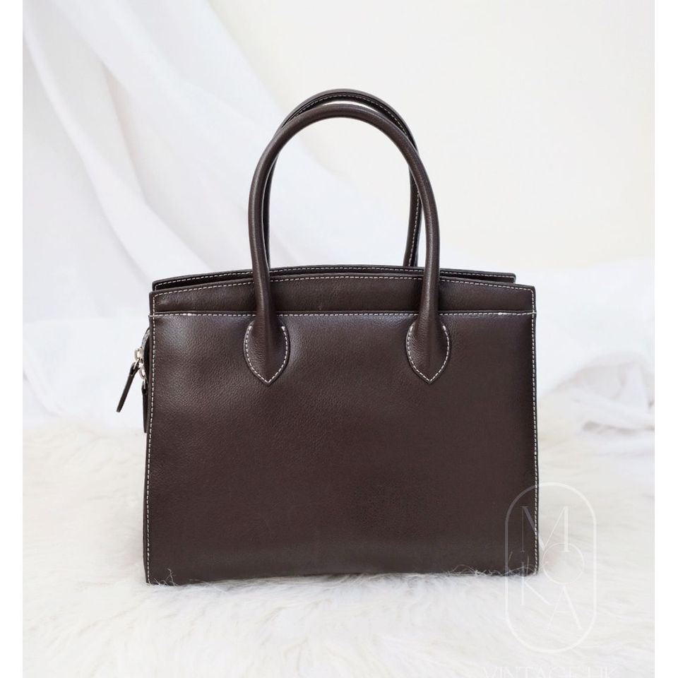 Hamano cowhide kelly handbag