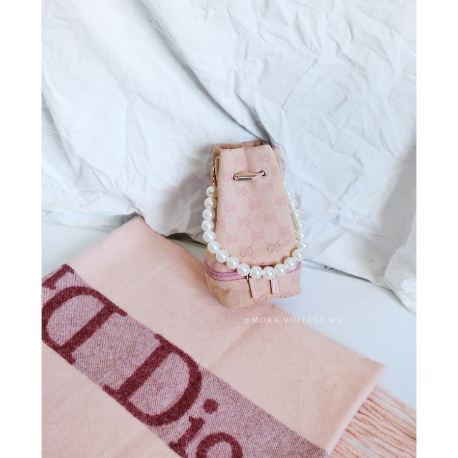 Gucci super mini GG bucket bag