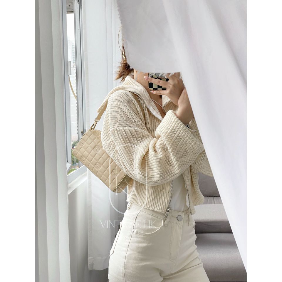 Chanel vintage sheepskin mini bag