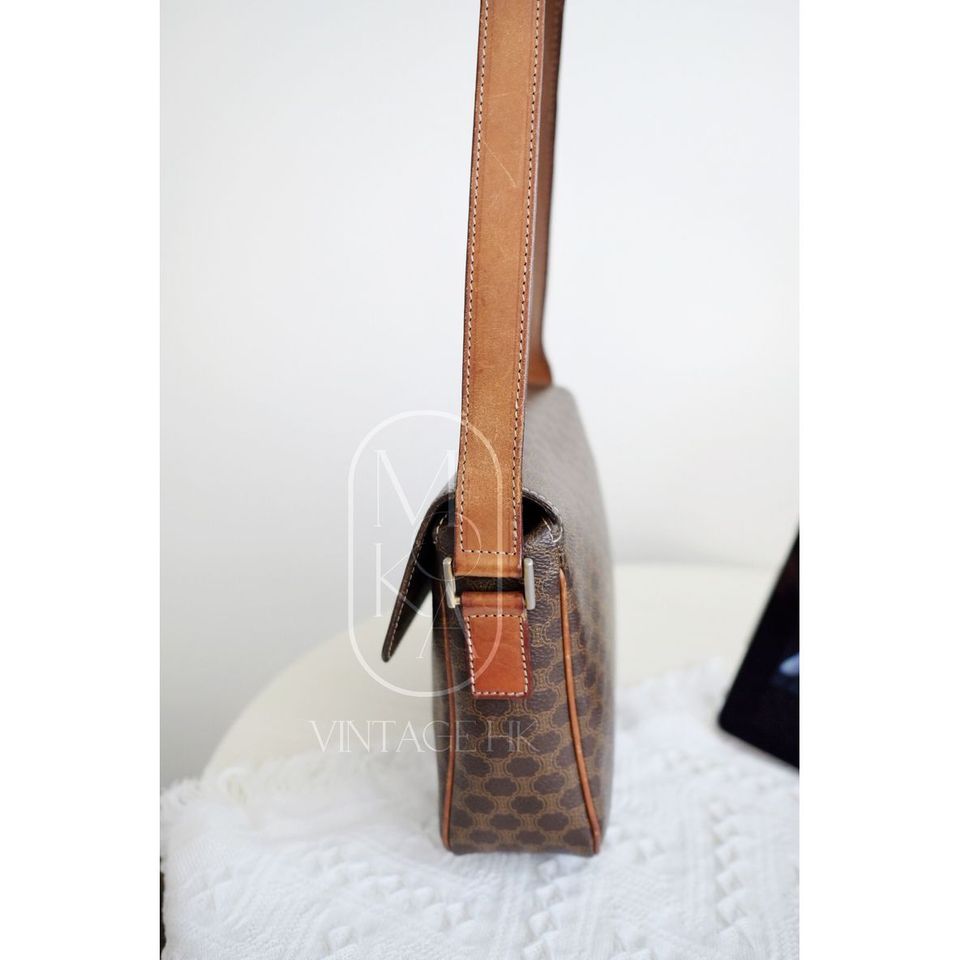 Celine vintage macadam shoulder bag
