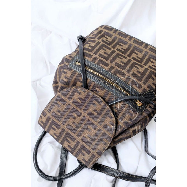 Fendi vintage zucca backpack