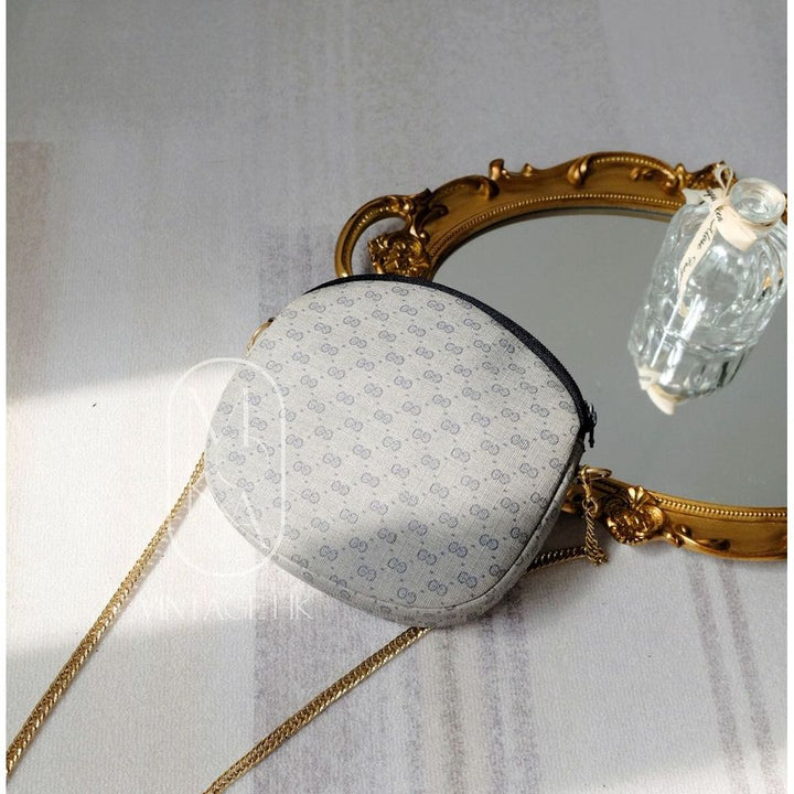 Gucci vintage monogram GG round crossbody bag