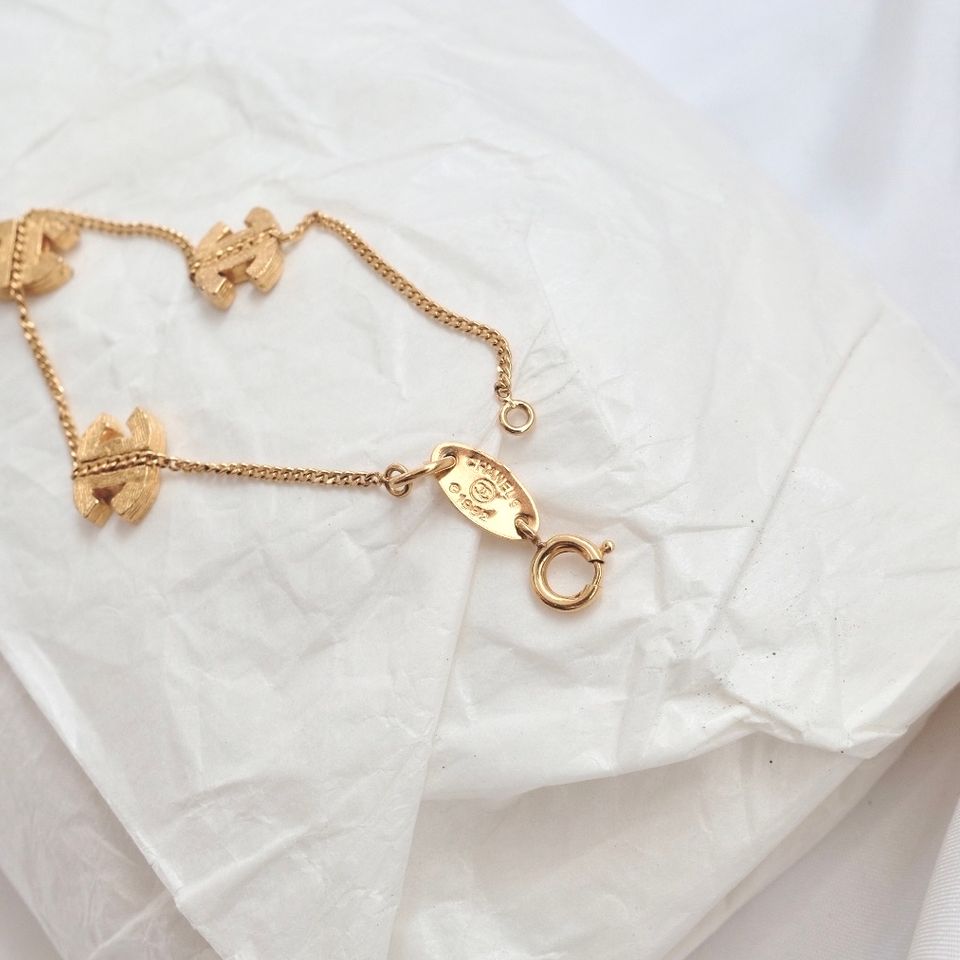 Chanel vintage CC bracelet