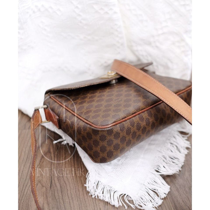 Celine vintage macadam shoulder bag