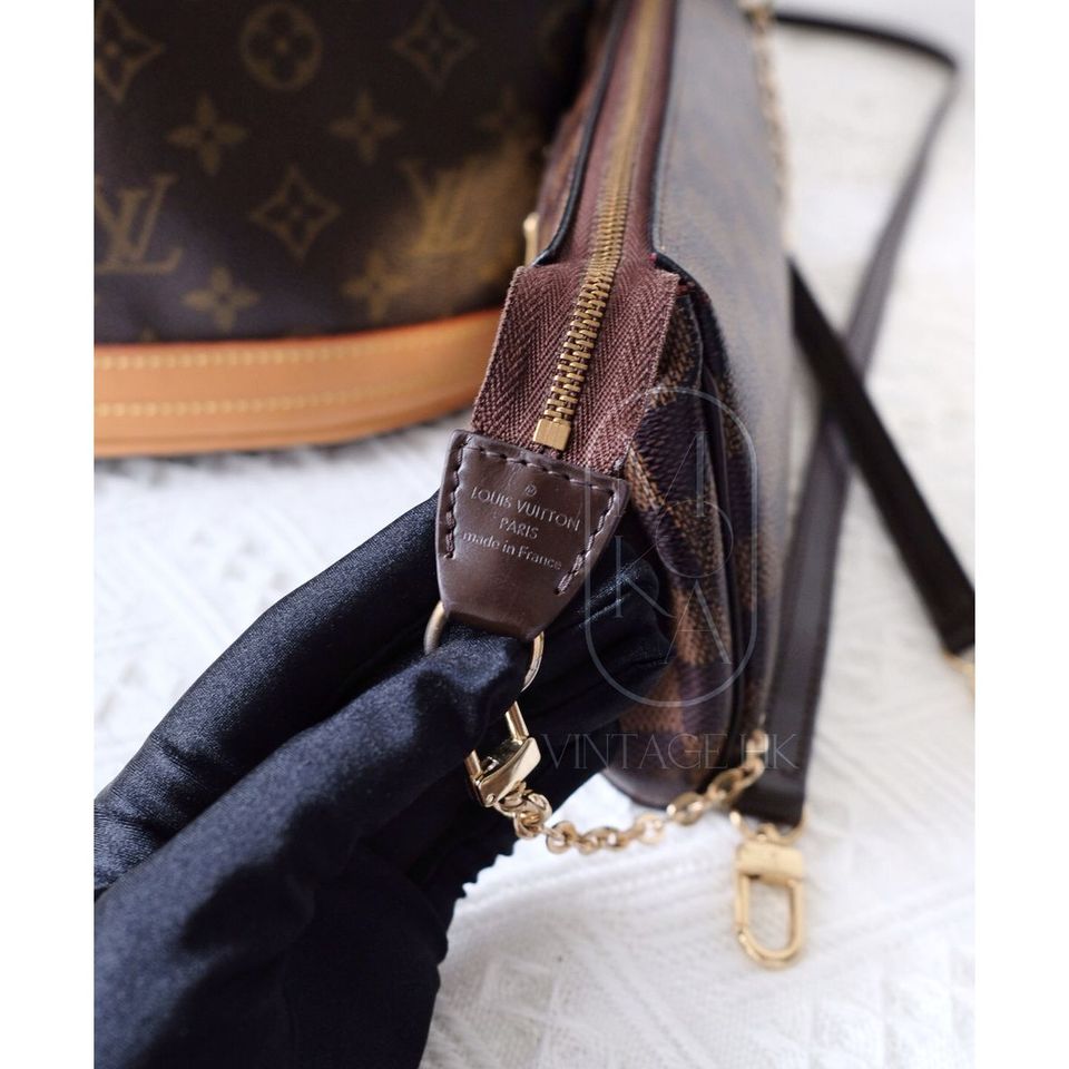 Louis Vuitton damier ebene pochette eva