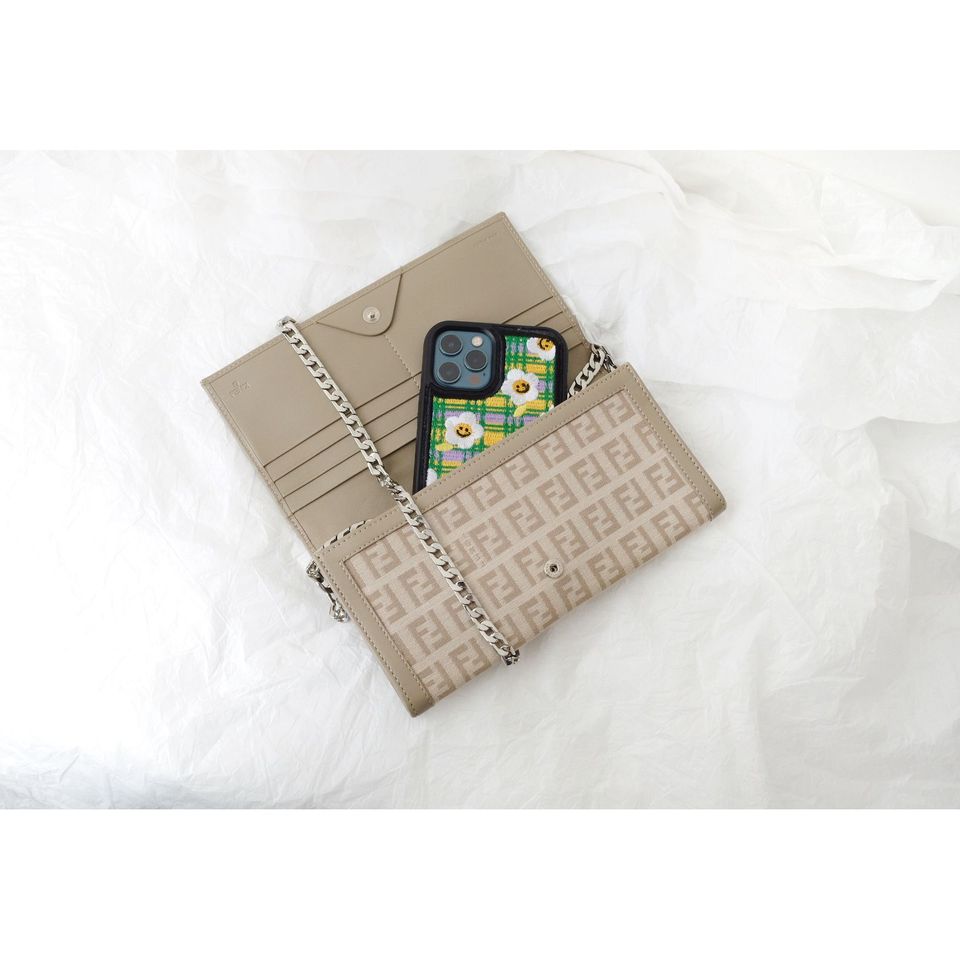Fendi vintage long wallet