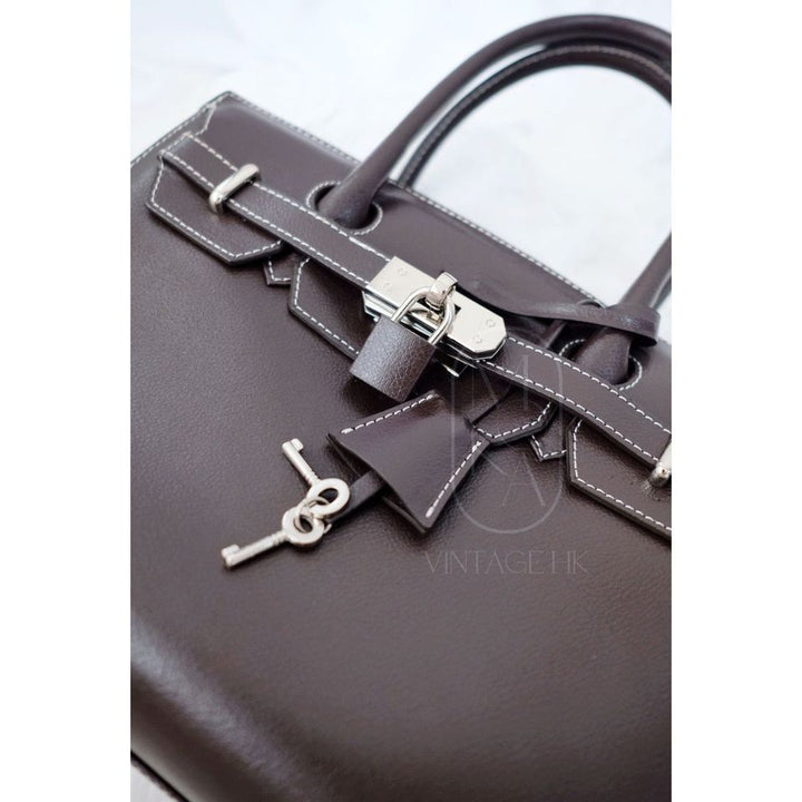 Hamano cowhide kelly handbag