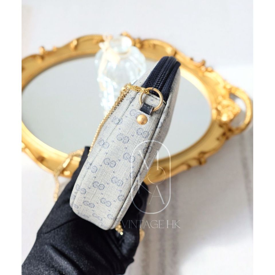 Gucci vintage monogram GG round crossbody bag