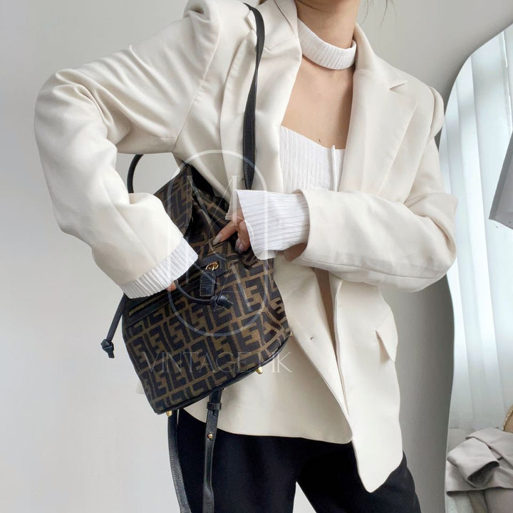 Fendi vintage zucca backpack