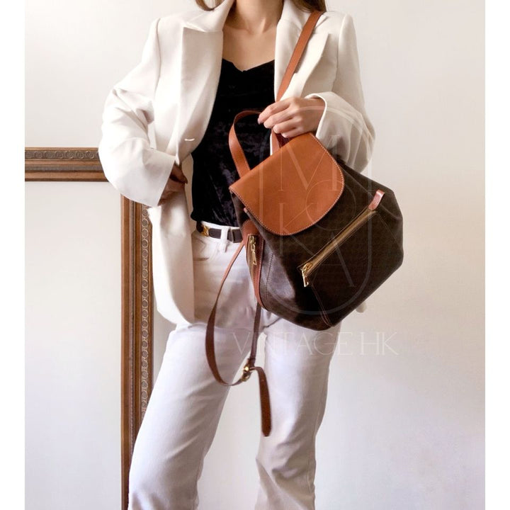 Celine vintage monogram backpack