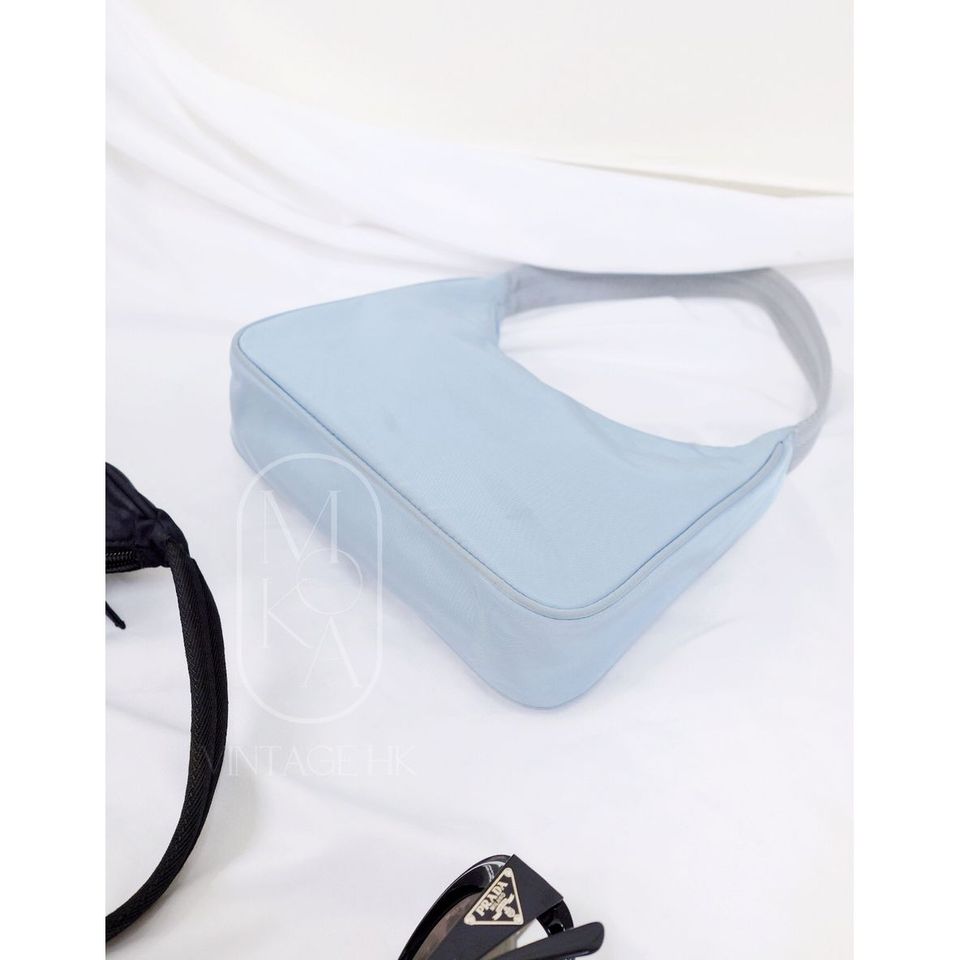 Prada nylon hobo bag