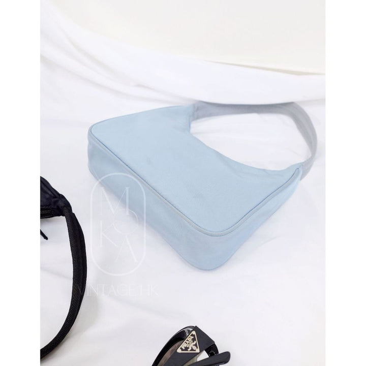 Prada nylon hobo bag