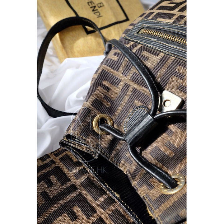 Fendi vintage zucca backpack