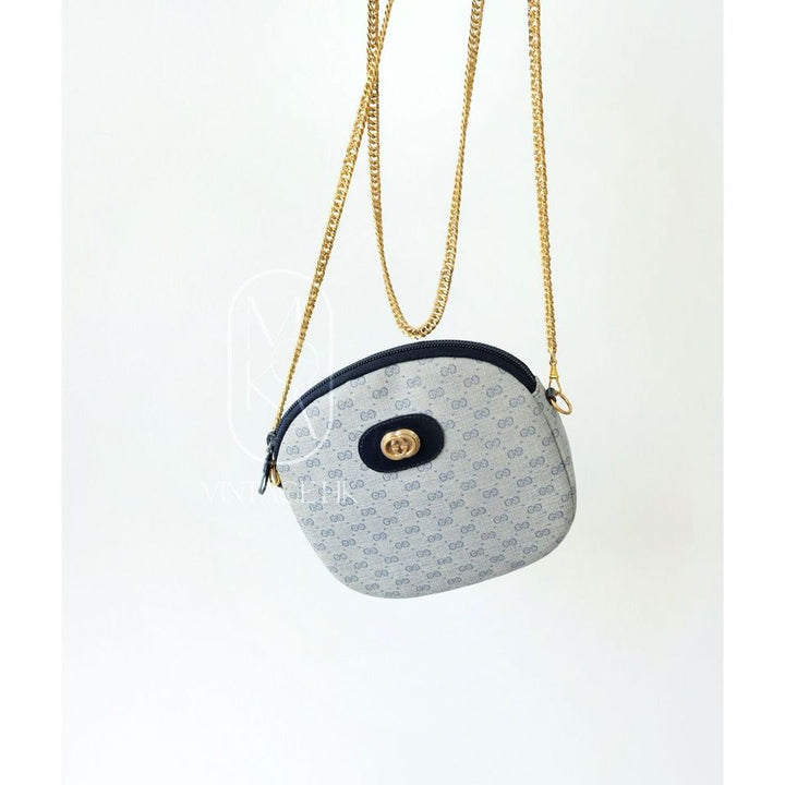Gucci vintage monogram GG round crossbody bag