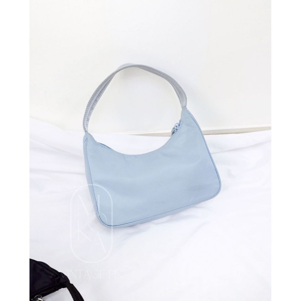 Prada nylon hobo bag