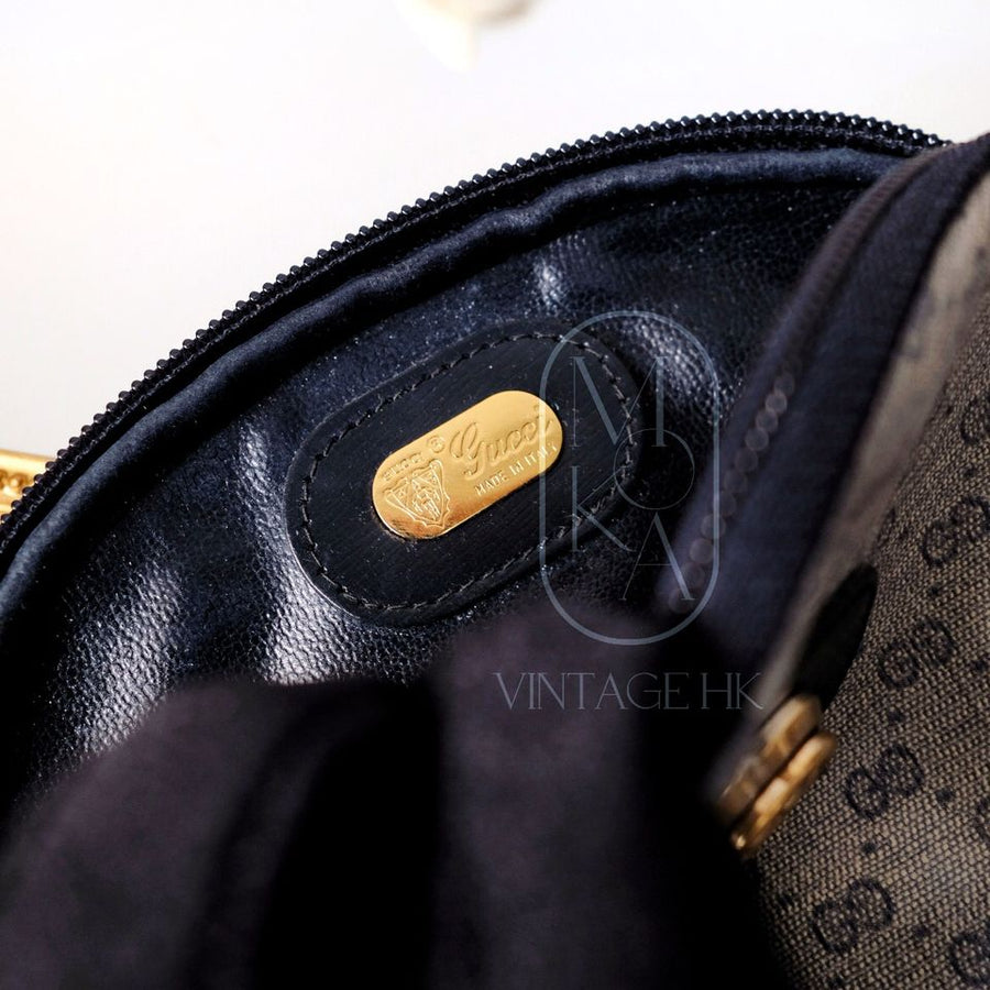 Gucci vintage monogram GG round crossbody bag