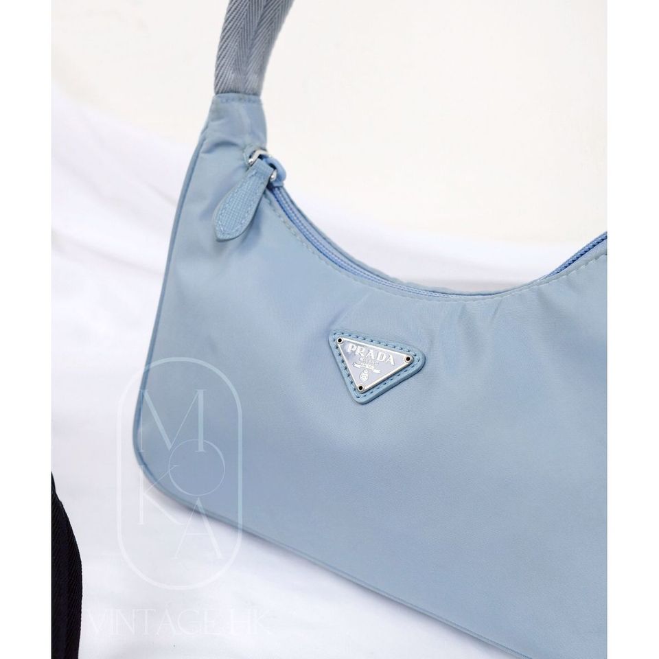Prada nylon hobo bag