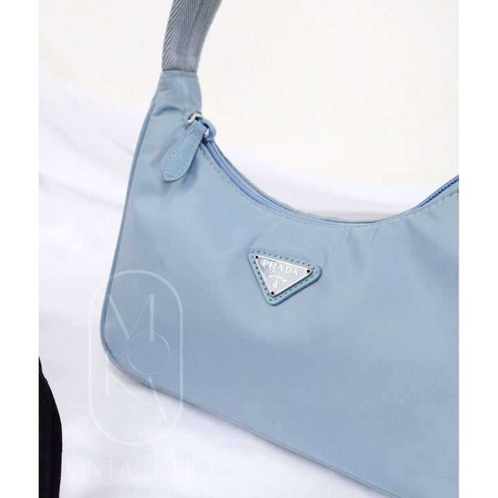 Prada nylon hobo bag