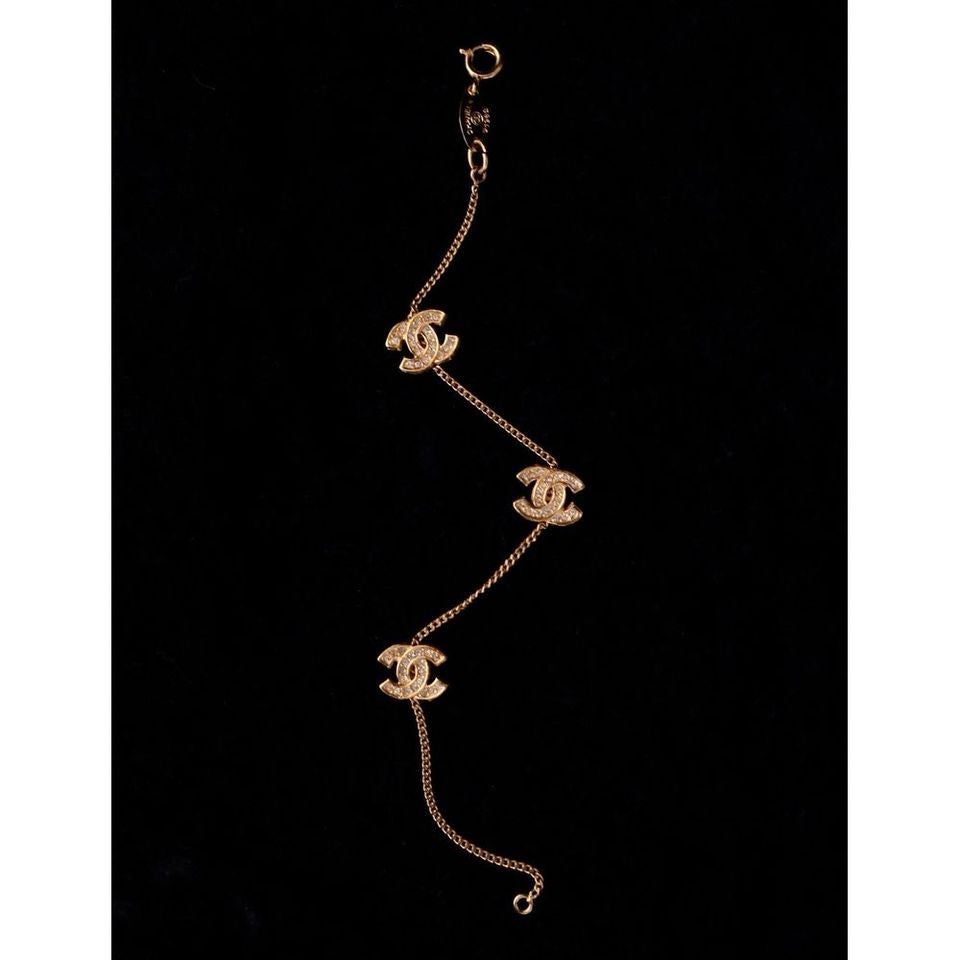 Chanel vintage CC bracelet