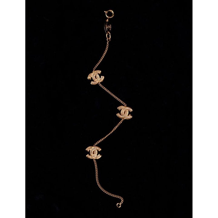Chanel vintage CC bracelet