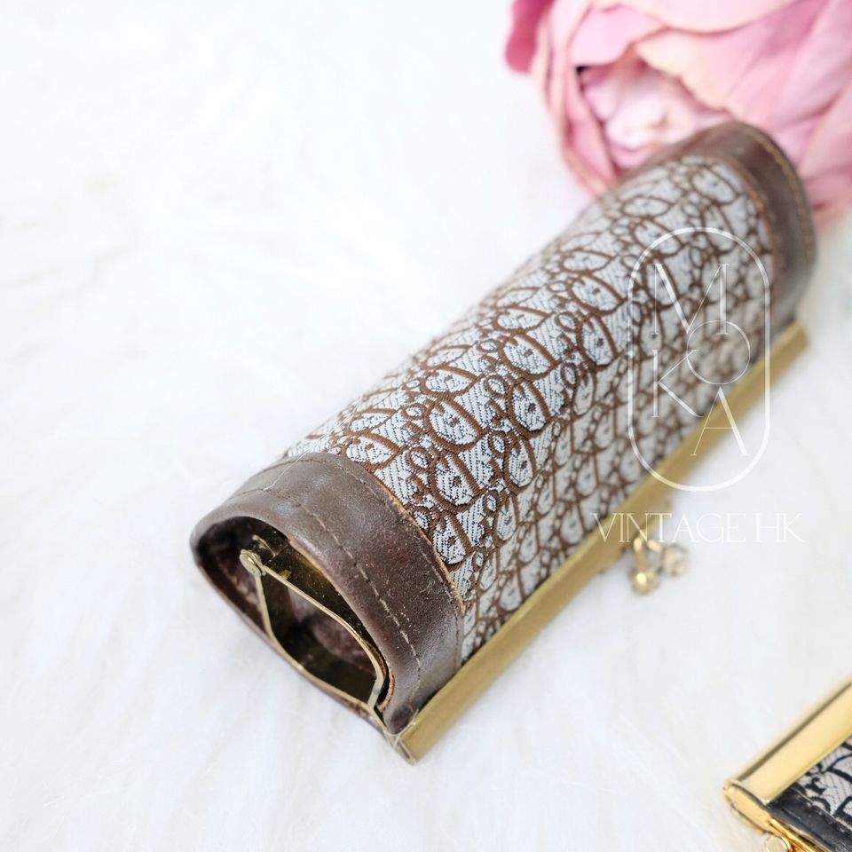 Dior vintage monogram coin purse