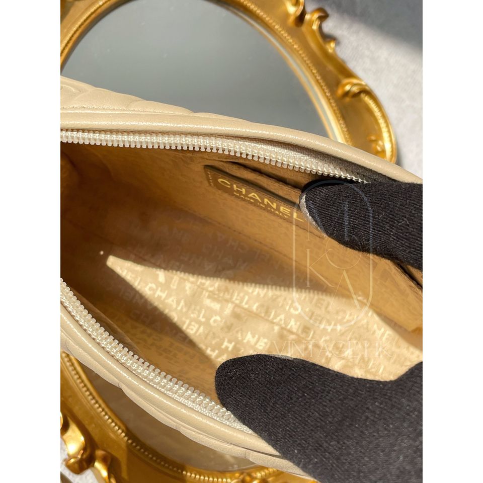 Chanel vintage sheepskin mini bag
