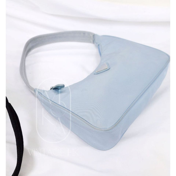 Prada nylon hobo bag