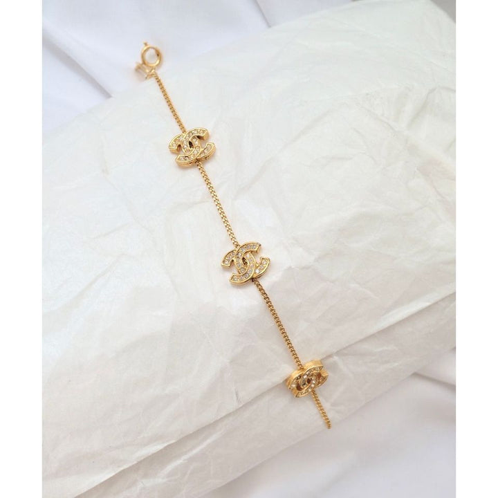 Chanel vintage CC bracelet
