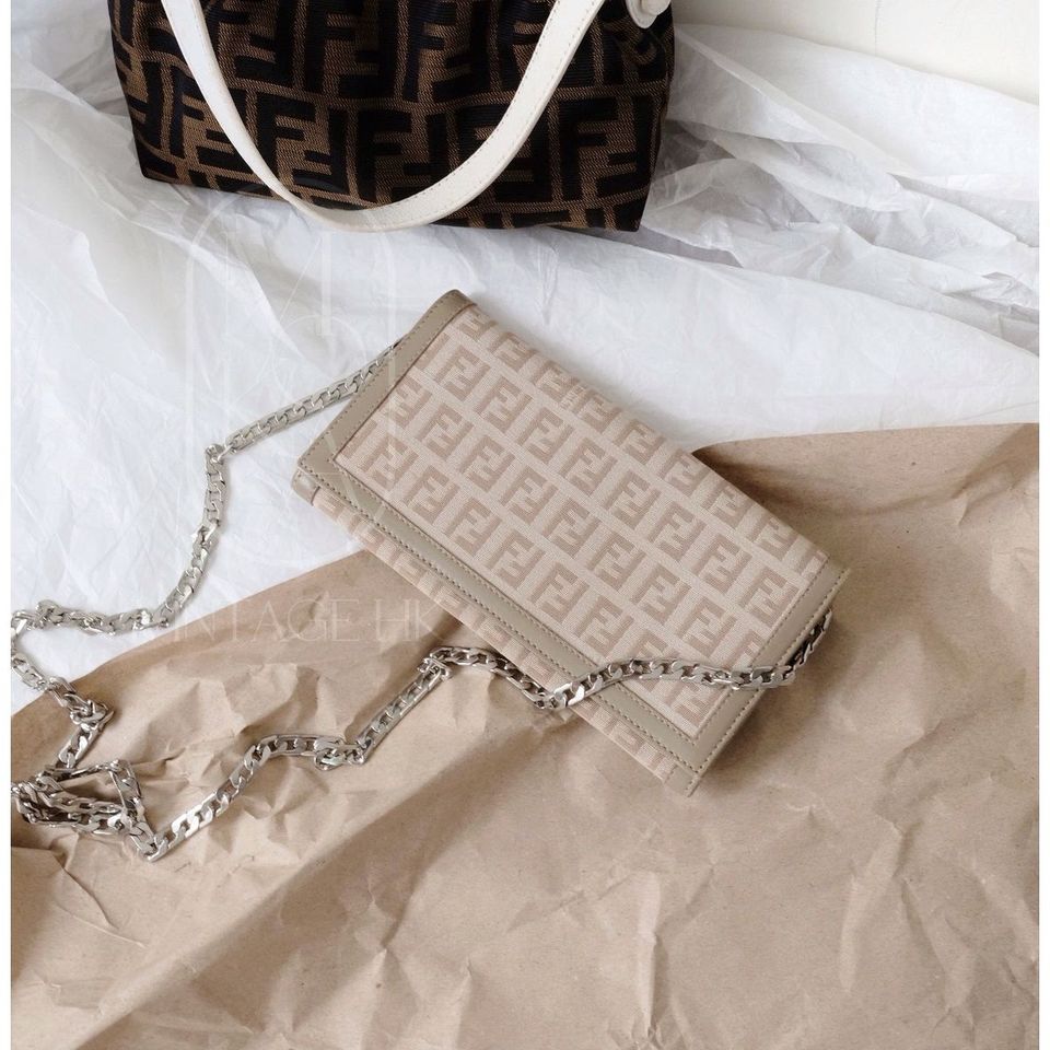 Fendi vintage long wallet