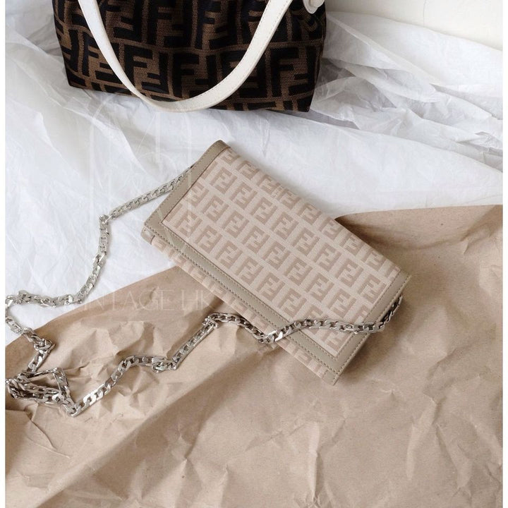 Fendi vintage long wallet