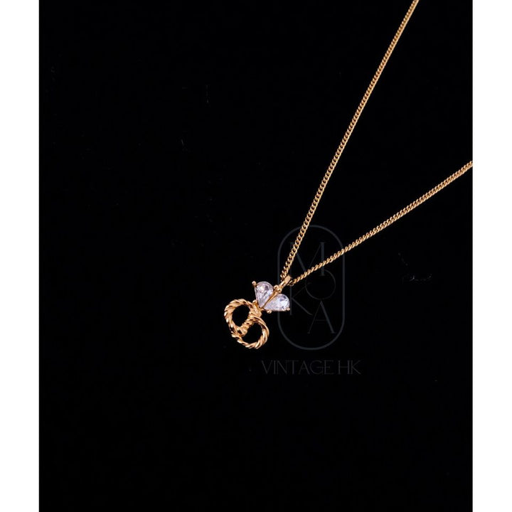 Dior vintage gold necklace