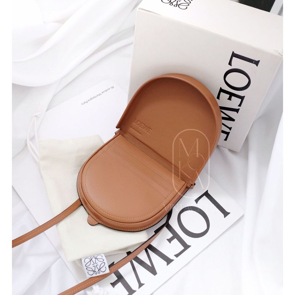 Loewe small heel pouch in soft calfskin