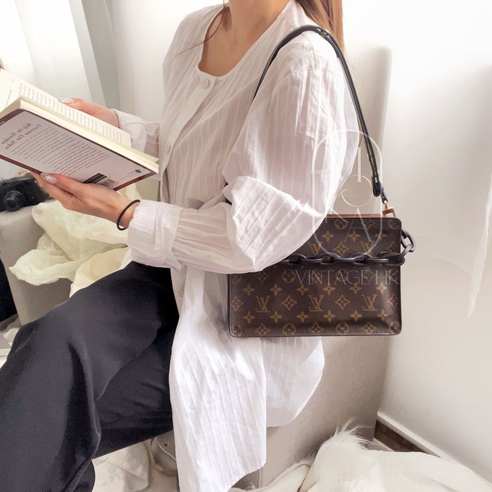Louis Vuitton monogram clutch bag