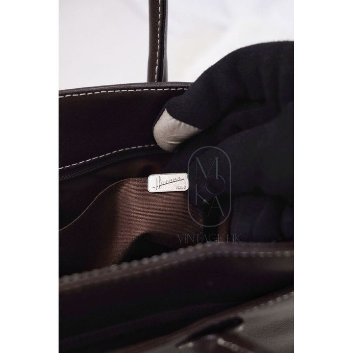 Hamano cowhide kelly handbag
